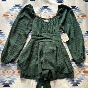 Altar'd State Green Romper